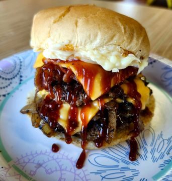 BBQ Bacon at Hot Dog Diner & Burger Company in Parma, Ohio