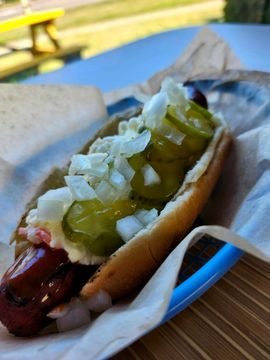 Nashville HOTdog at Hot Dog Diner & Burger Company in Parma, Ohio
