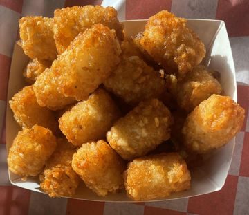 Tater Tots at Hot Dog Diner & Burger Company in Parma, Ohio